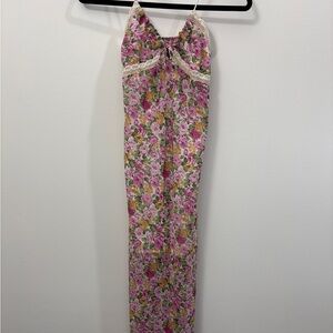 Floral maxi dress
